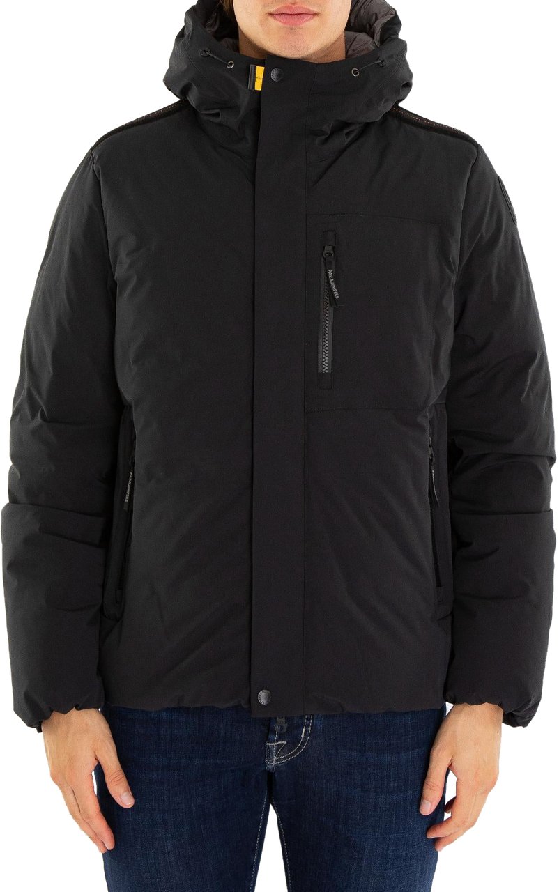 Parajumpers Heren Taiga Hooded Jacket Zwart Zwart