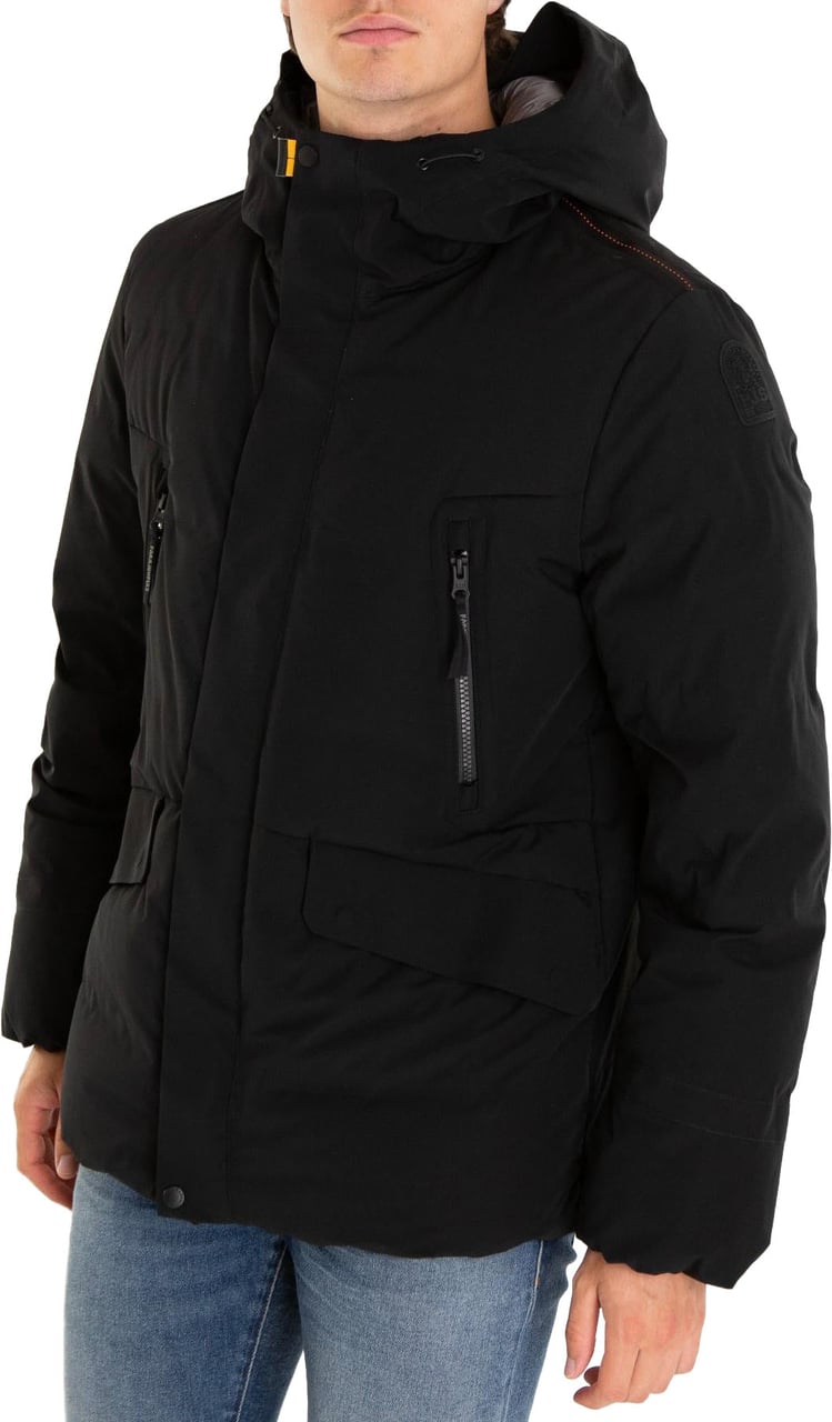 Parajumpers Heren Kazu Parka Zwart Zwart