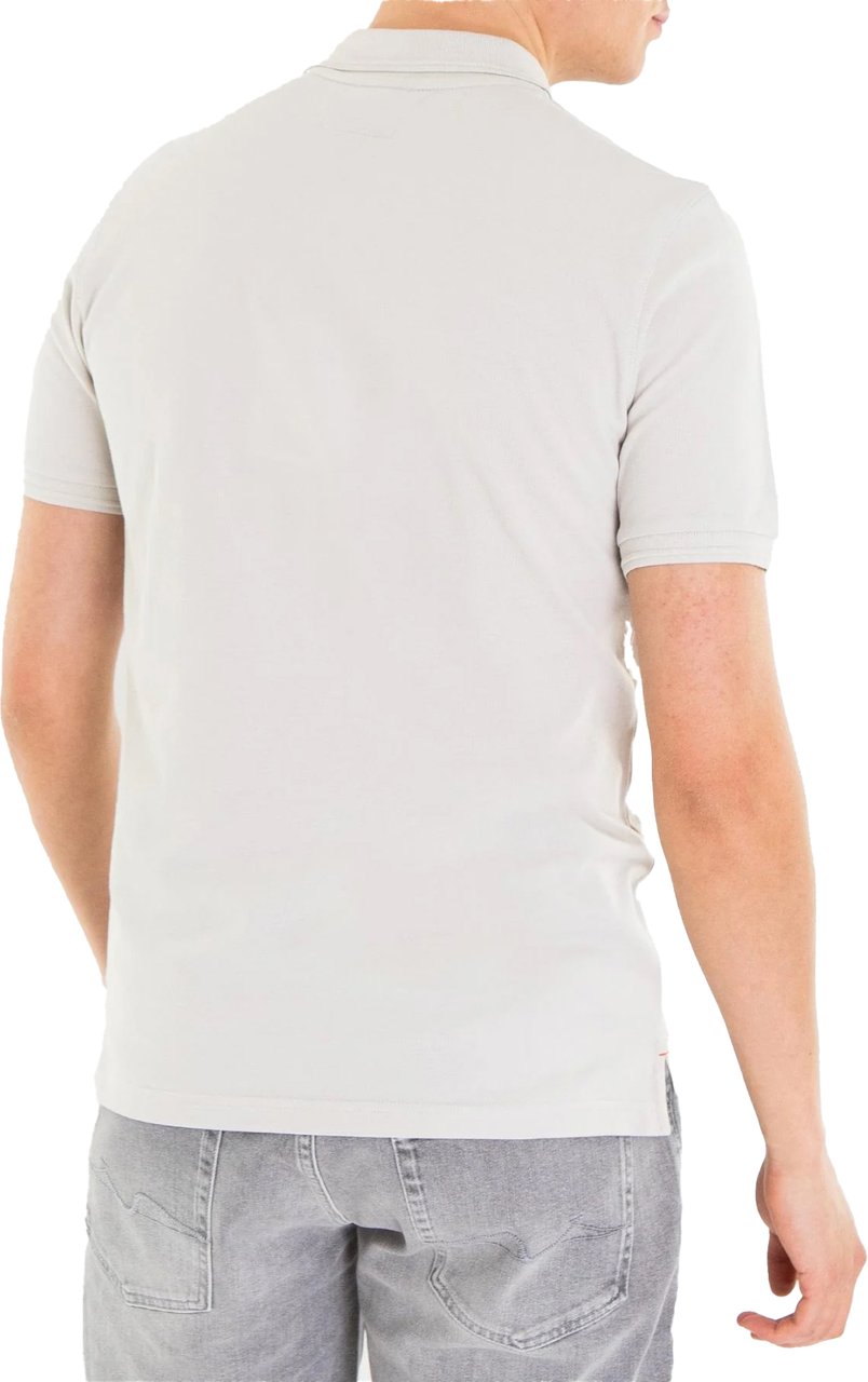 Parajumpers Gangapuma Logo Patch Polo Shirt Grijs