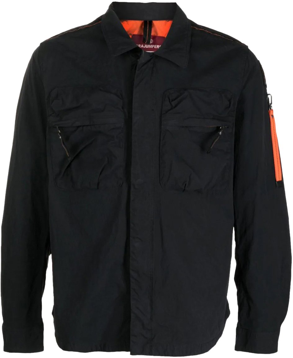 Parajumpers Millard Overshirt Jacket Zwart