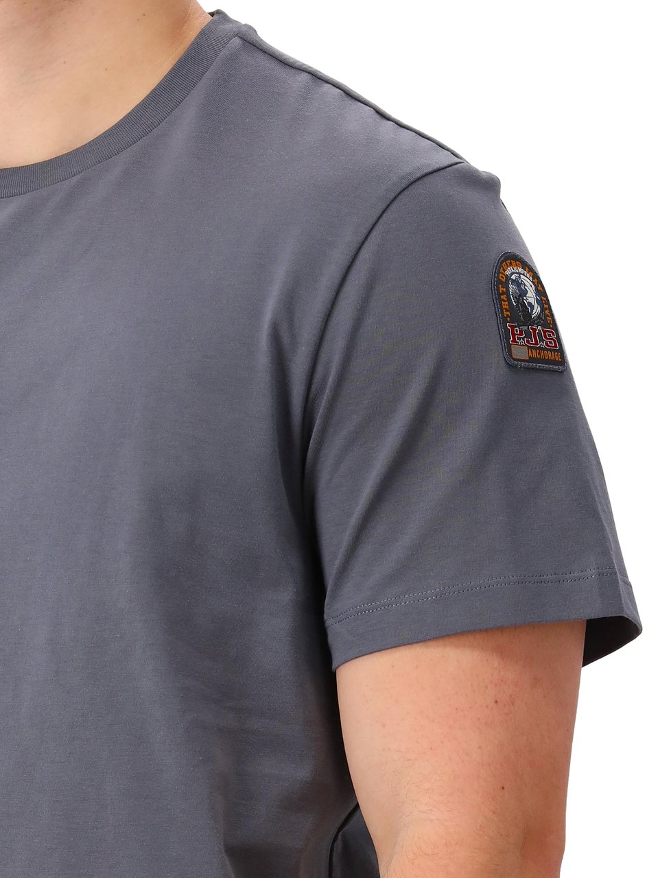 Parajumpers Parajumpers T-shirt Grijs Shispare Man Grijs