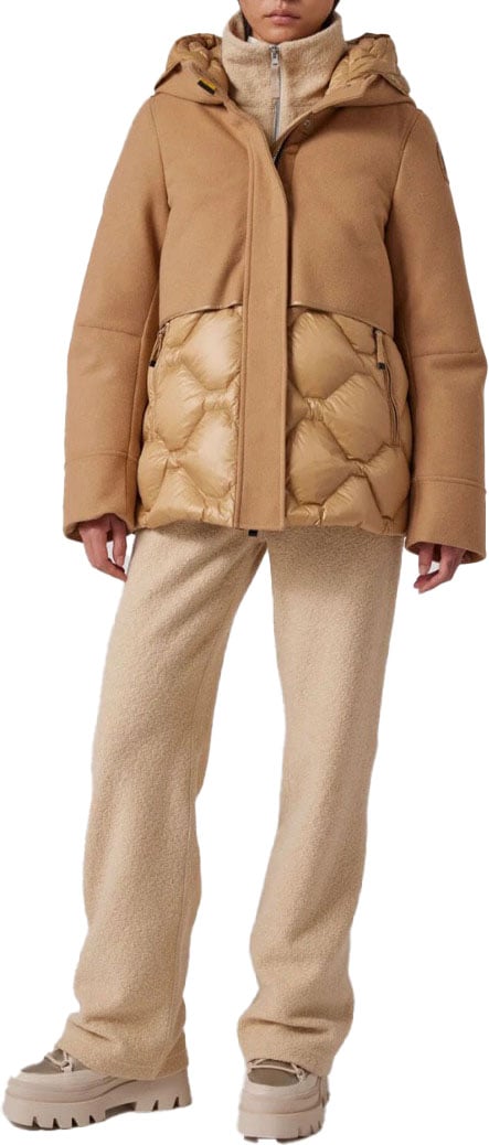 Parajumpers Parajumpers Nadine Gewatteerde Jassen Camel Pwjkct31 Beige
