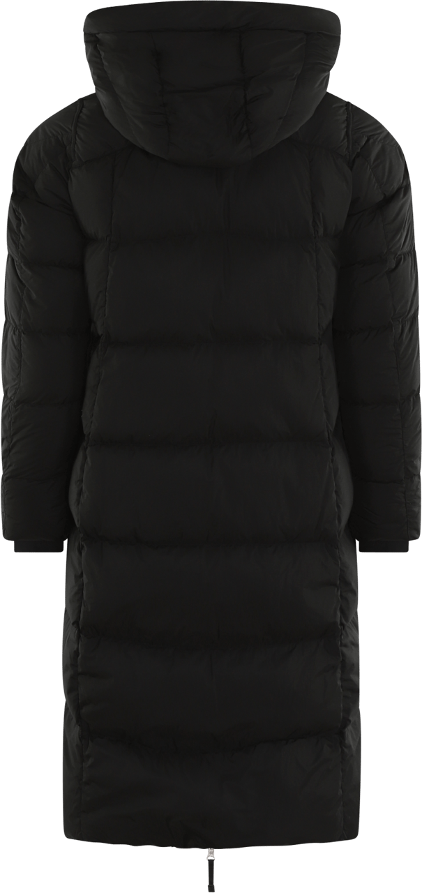 Parajumpers Dames Panda Long Jacket Zwart Zwart