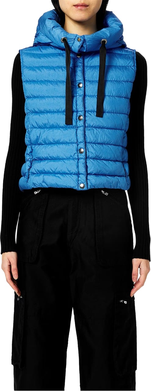 Parajumpers Taryn Hooded Down Vest Blauw