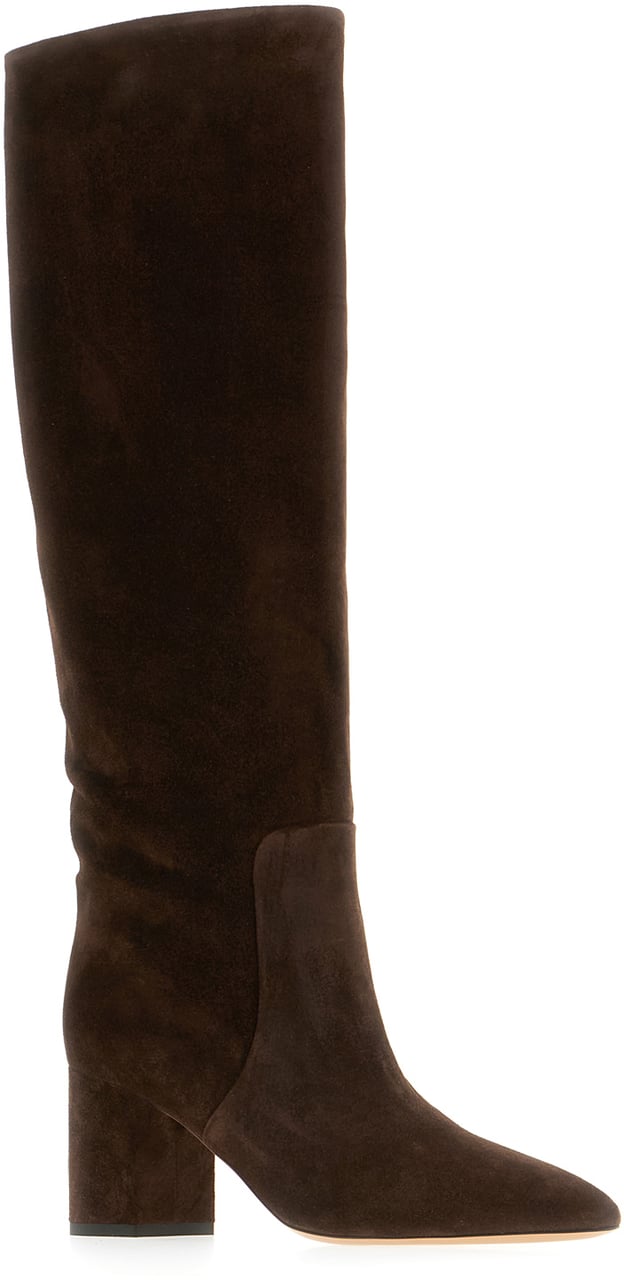 Paris Texas Chocolate suede Anja boots Bruin