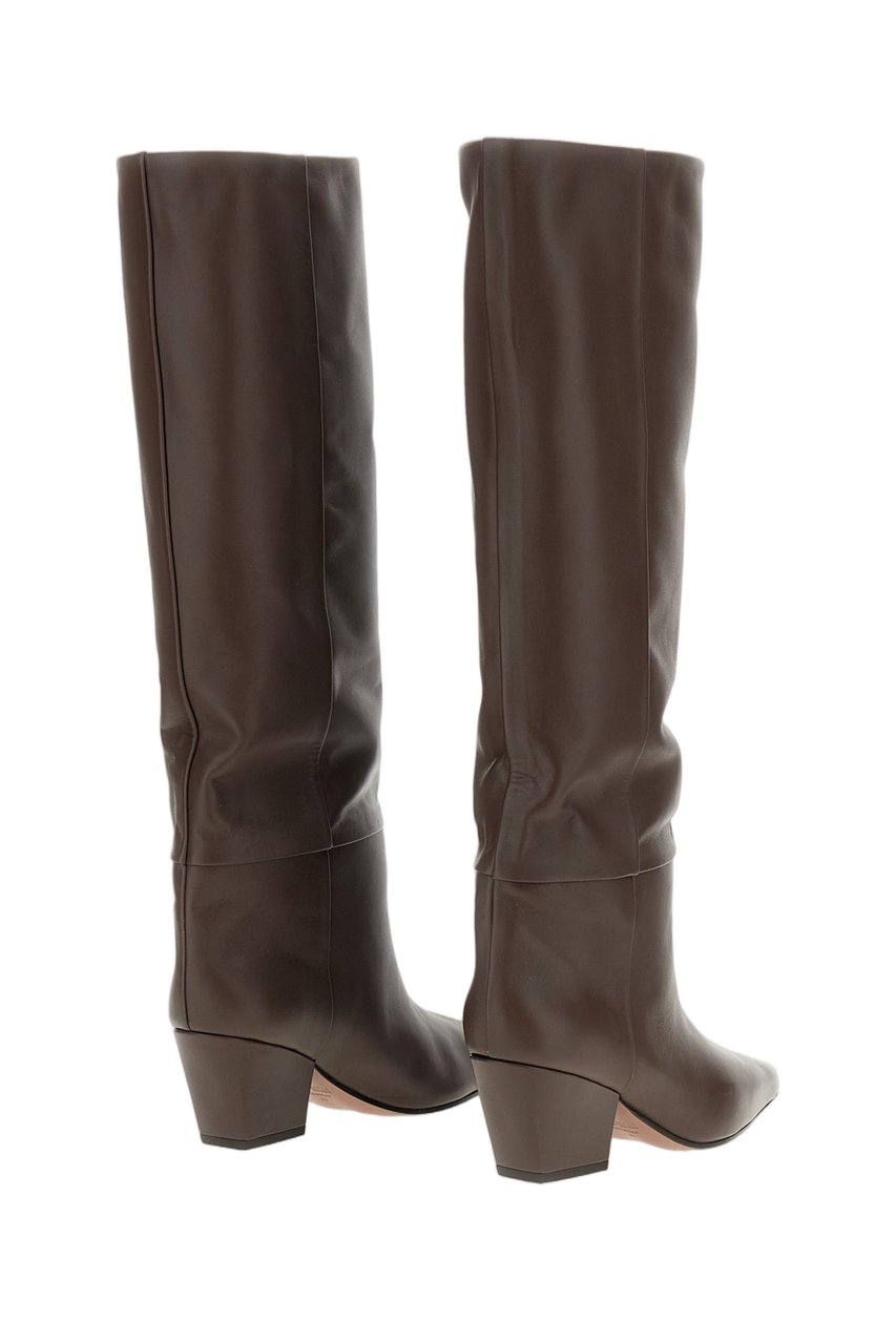 Paris Texas Mocha Jane 60 Leather Boots Bruin