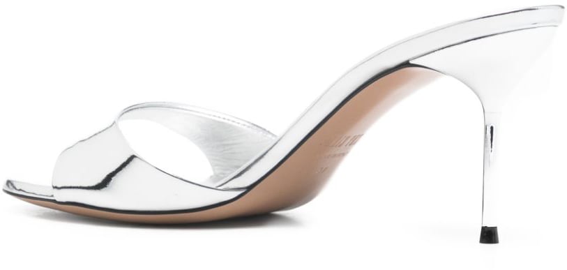 Paris Texas Sandals Metalizzati Zilver