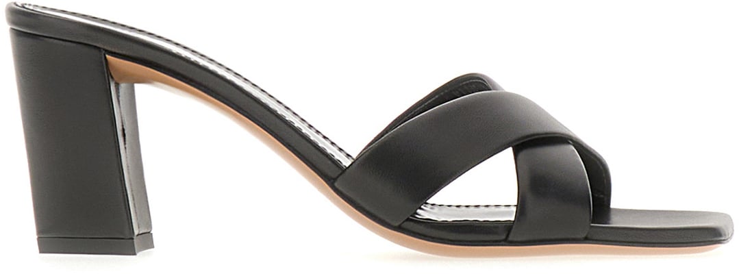 Paris Texas Paris Texas Black leather Dafne mules Zwart