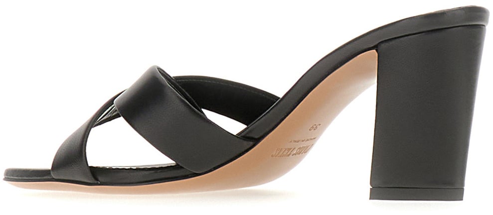 Paris Texas Paris Texas Black leather Dafne mules Zwart