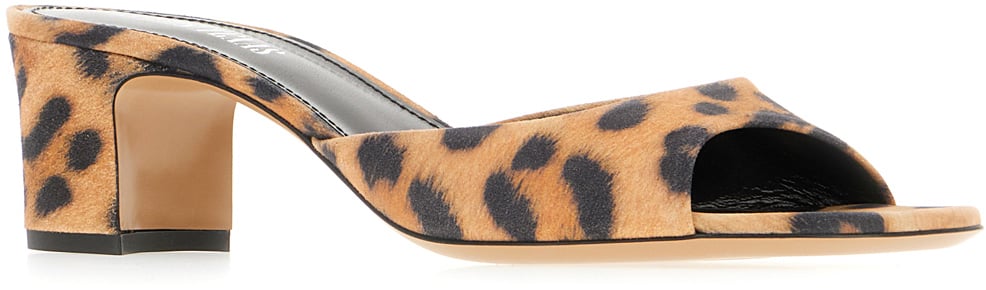 Paris Texas Paris Texas Printed fabric mules Dierenprint