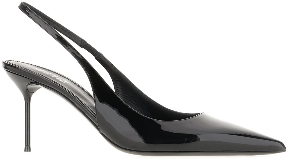 Paris Texas Paris Texas Black leather Lidia slingback Zwart