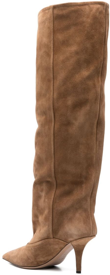 Paris Texas Boots Leather Brown Bruin