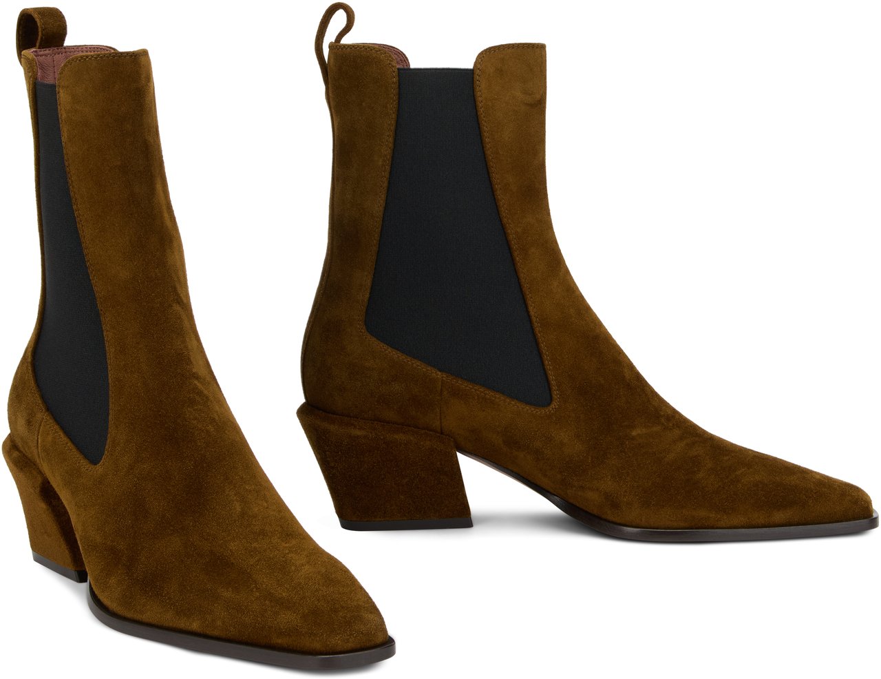 Paris Texas Pointed suede boots Bruin