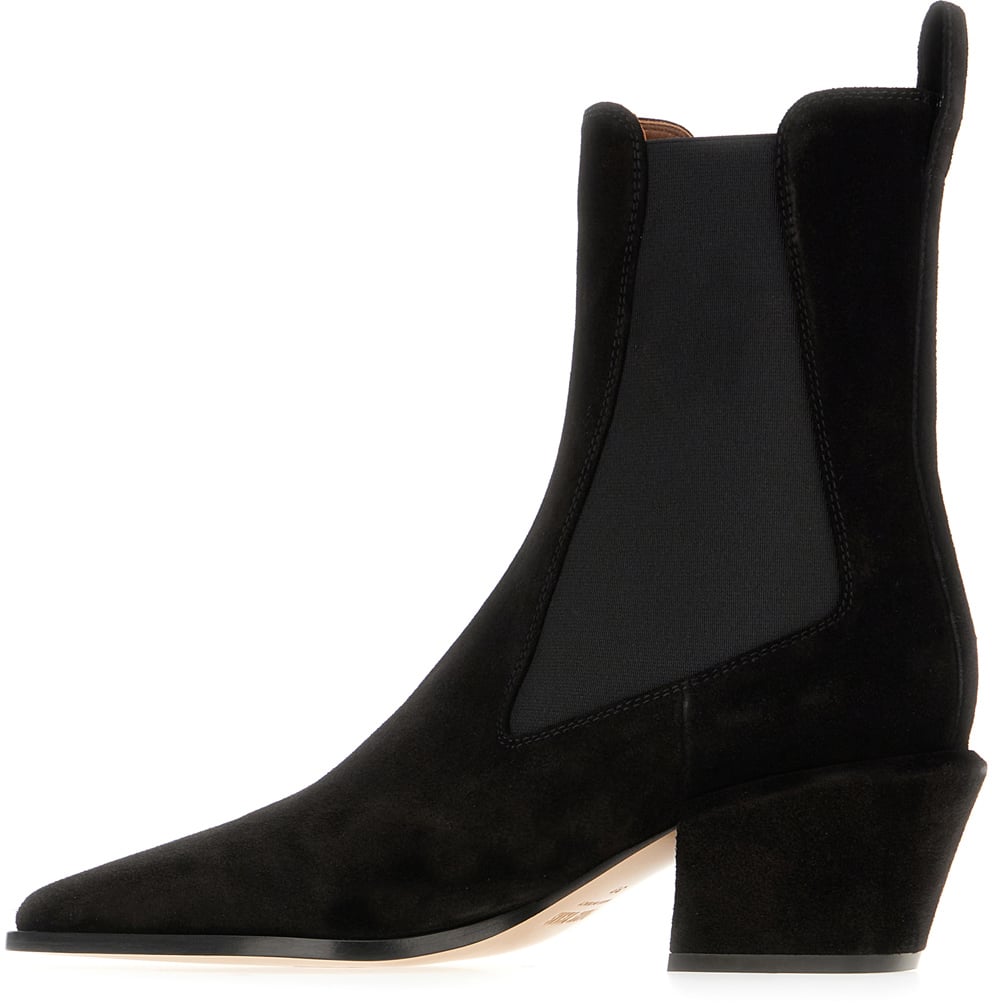 Paris Texas Paris Texas Black suede Bettina ankle boots Zwart