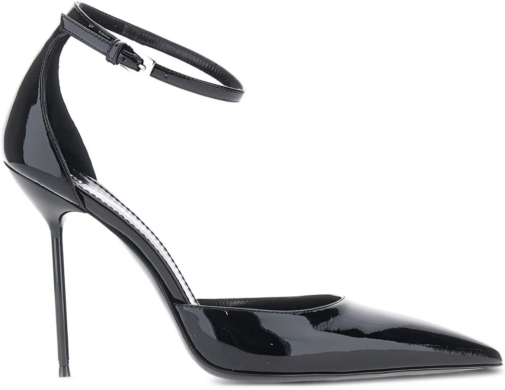 Paris Texas With Heel Black Zwart