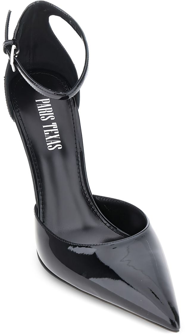 Paris Texas With Heel Black Zwart