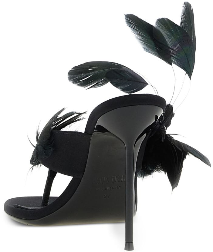 Paris Texas Sandals Black Zwart