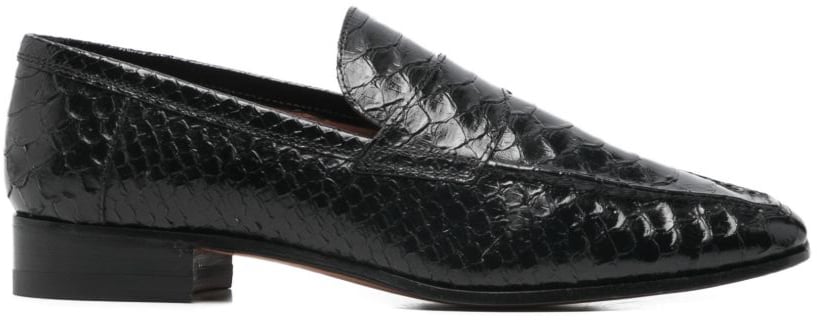 Paris Texas Flat Shoes Black Zwart