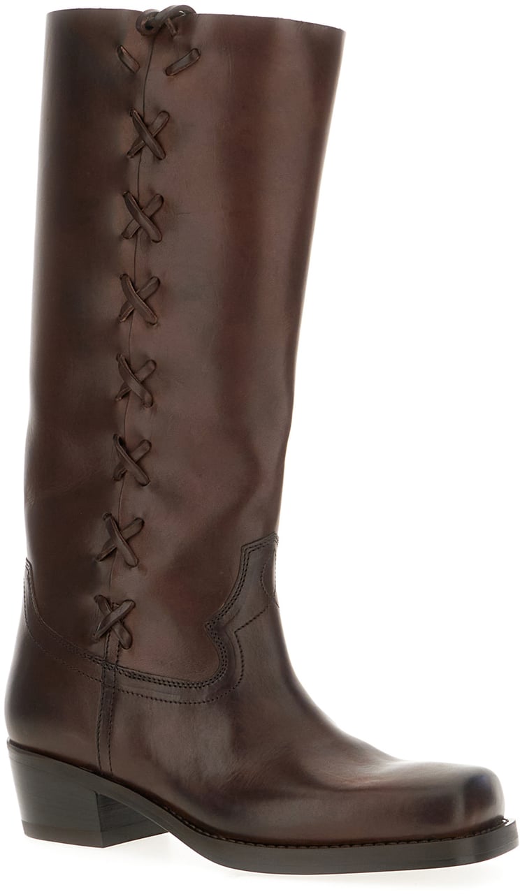 Paris Texas Paris Texas Chocolate leather Roxanne boots Bruin