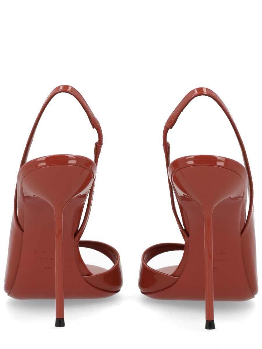 Paris Texas Neutrals Lydia Glossy Open Toe Sandals Rood