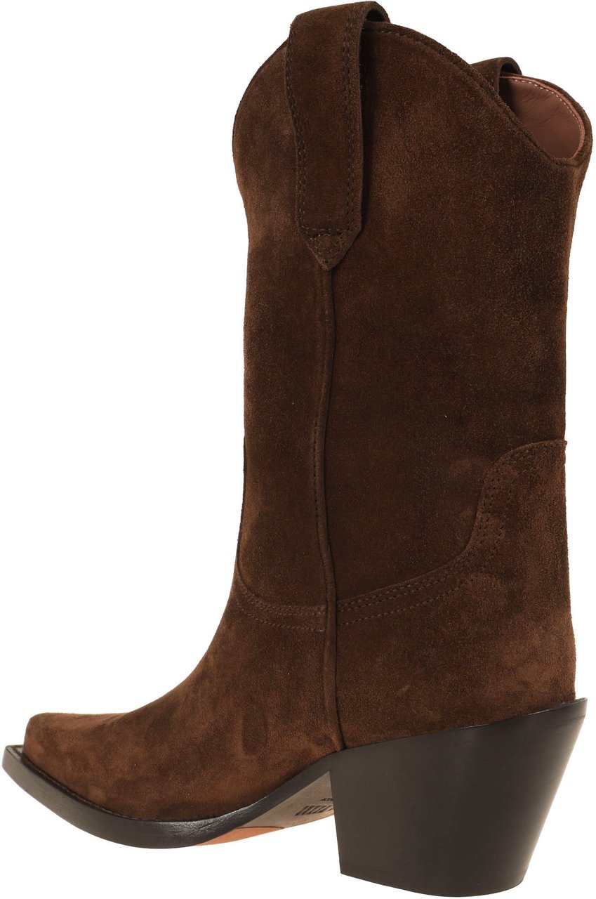 PARIS TEXAS DAKOTA MIDCALF BOOT 60 Maroon