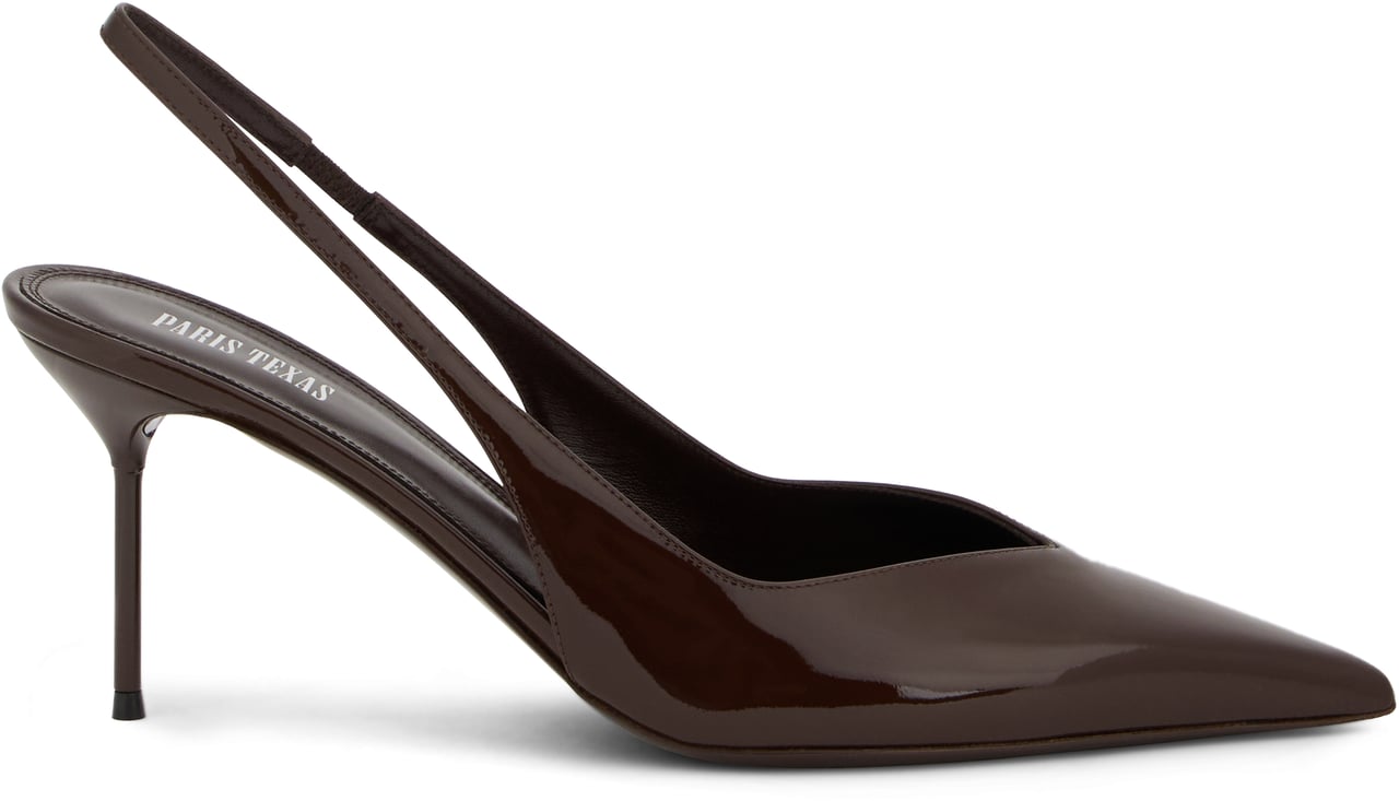 Paris Texas Pumps slingback with strap Bruin