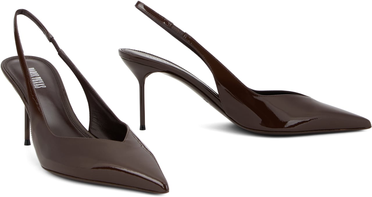 Paris Texas Pumps slingback with strap Bruin