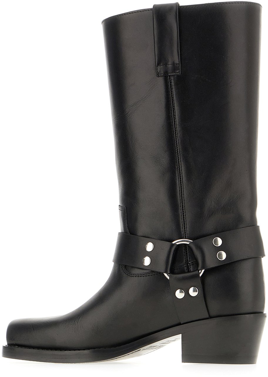 Paris Texas Paris Texas Black leather Roxy boots Zwart