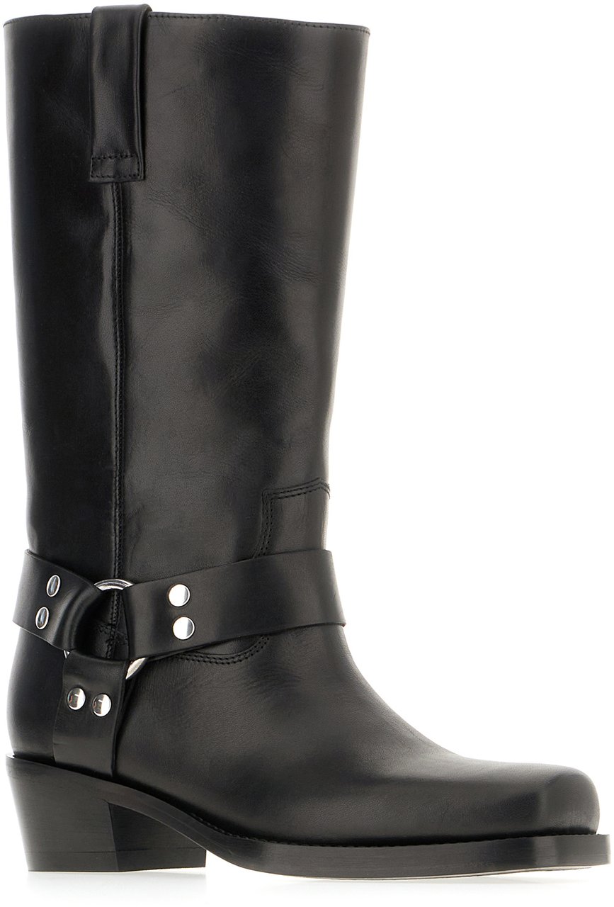 Paris Texas Paris Texas Black leather Roxy boots Zwart