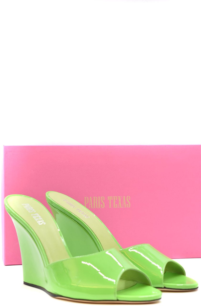 Paris Texas Sandals Green Groen