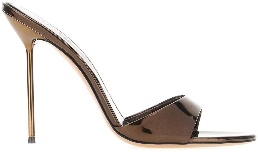 Paris Texas Paris Texas Chocolate leather Lidia mules Bruin