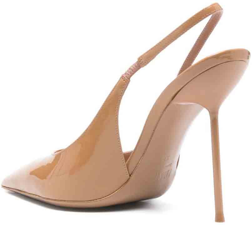 Paris Texas With Heel Beige Beige
