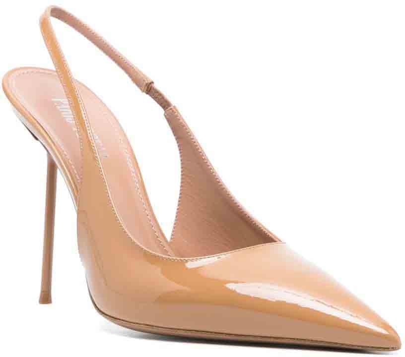 Paris Texas With Heel Beige Beige