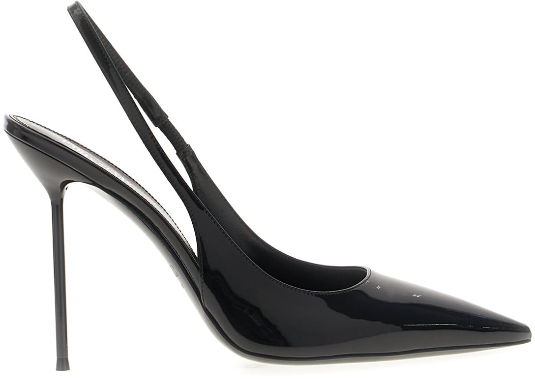 Paris Texas With Heel Black Zwart