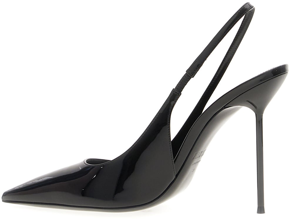 Paris Texas With Heel Black Zwart