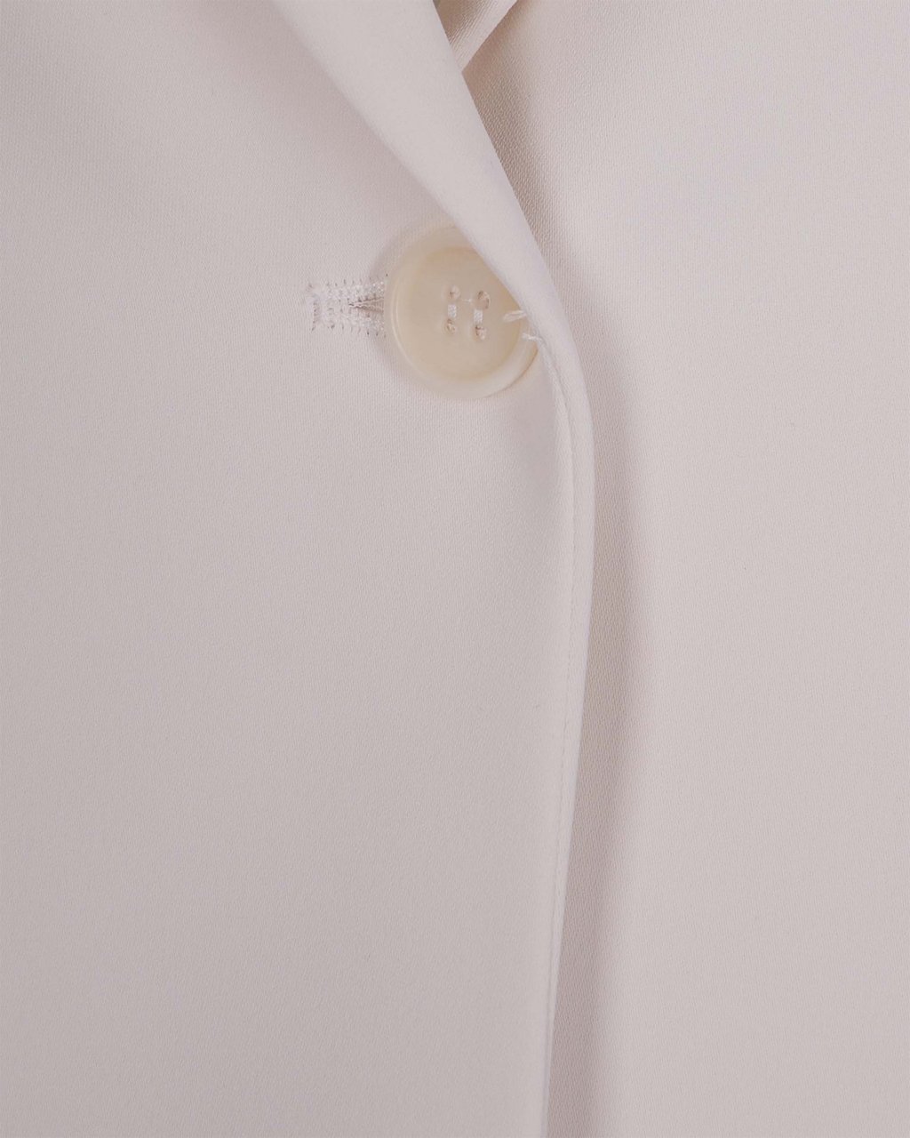 P.A.R.O.S.H. Cream Single-Breasted Blazer Wit