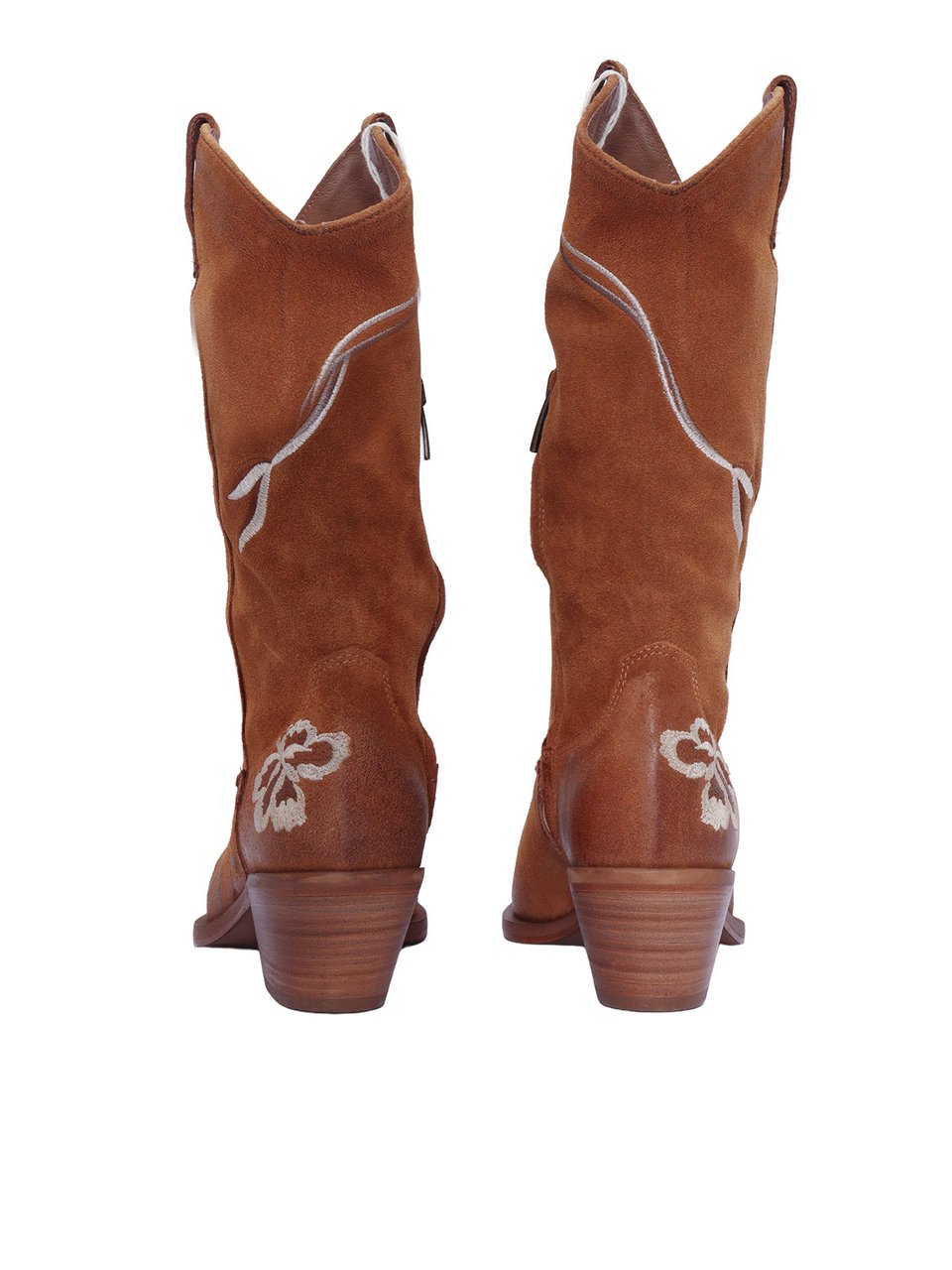 P.A.R.O.S.H. Spashoe Mid Calf Floral Boots Rood