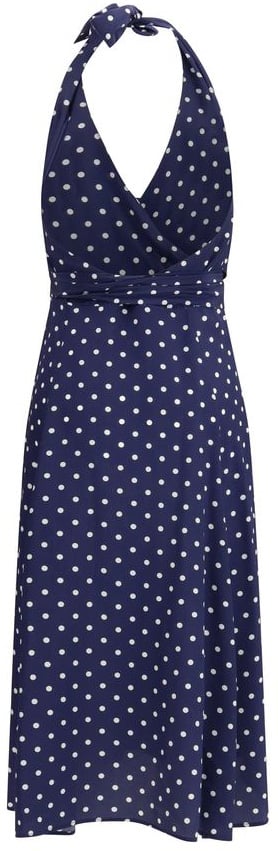 P.A.R.O.S.H. Blue Silk Casual Dress Blauw