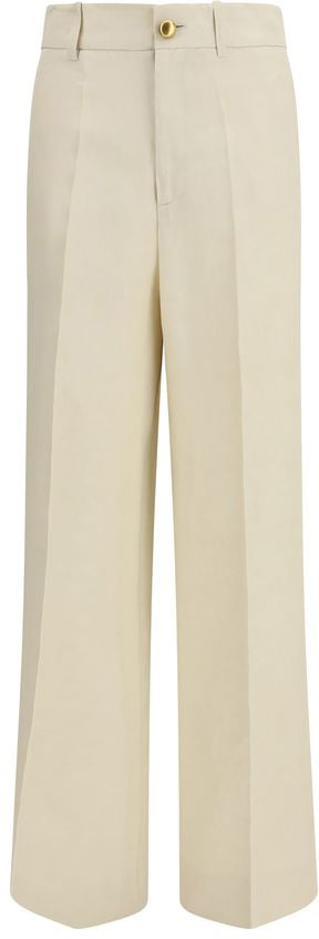 P.A.R.O.S.H. P.A.R.O.S.H. Beige Viscose Casual Pants Beige