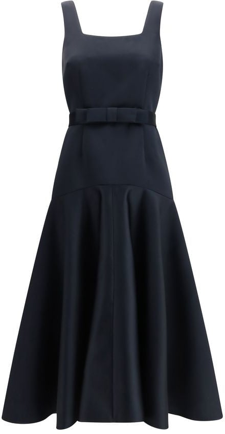 P.A.R.O.S.H. Blue Polyester Casual Dress Blauw