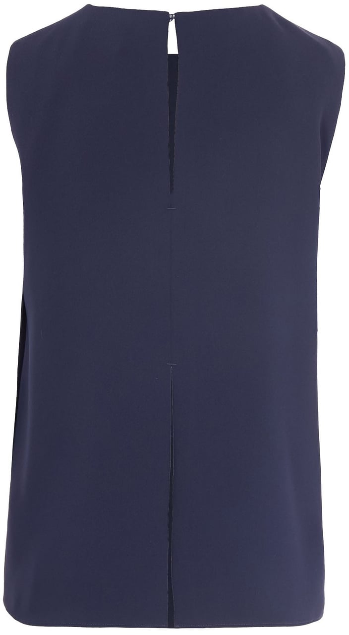 P.A.R.O.S.H. Basic Blue Blouse Zwart