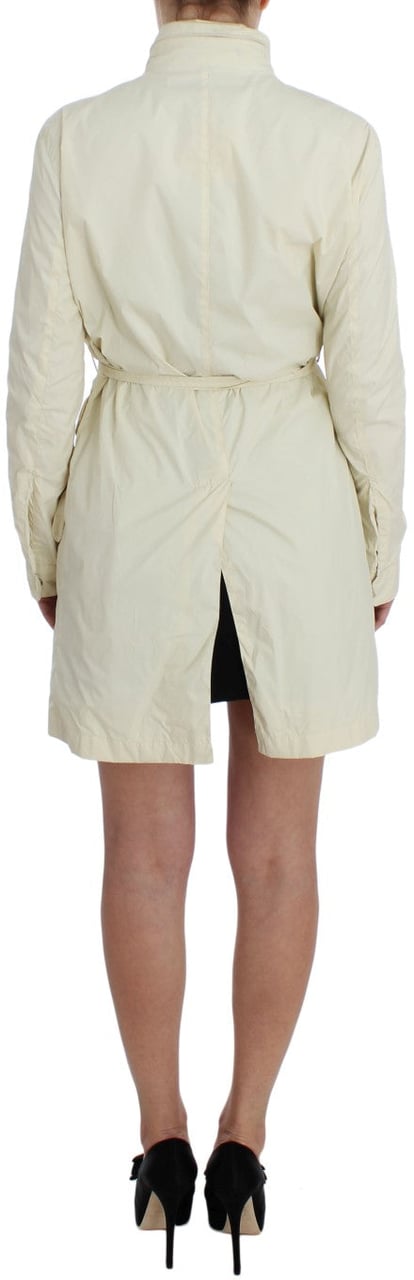 P.A.R.O.S.H. Beige Weather Proof Trench Jacket Coat Beige
