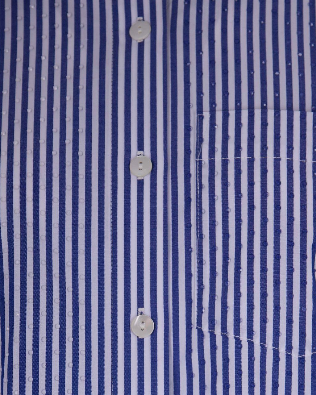 P.A.R.O.S.H. Rhinestone Stripe Shirt Blauw