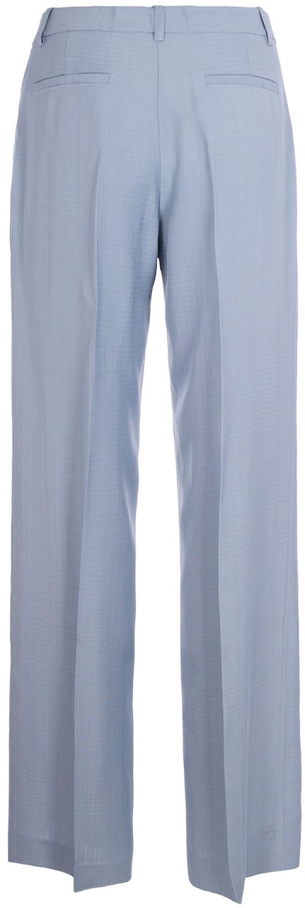 P.A.R.O.S.H. Light Blue Palazzo Pants Blauw