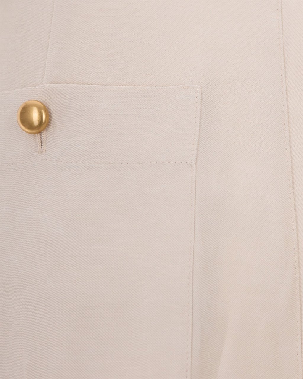 P.A.R.O.S.H. Cream Linen Bermuda Shorts Grijs