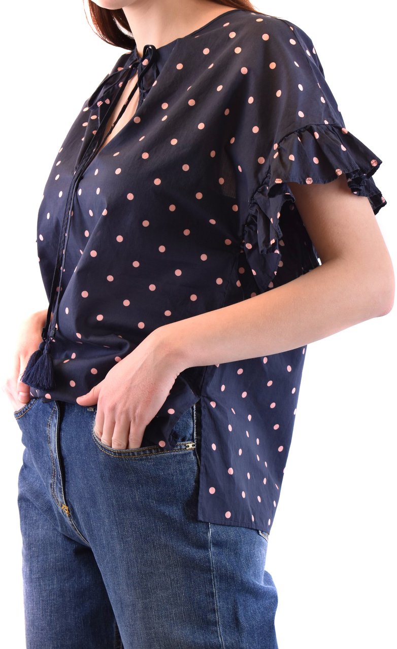 P.A.R.O.S.H. Shirt Blue Blauw