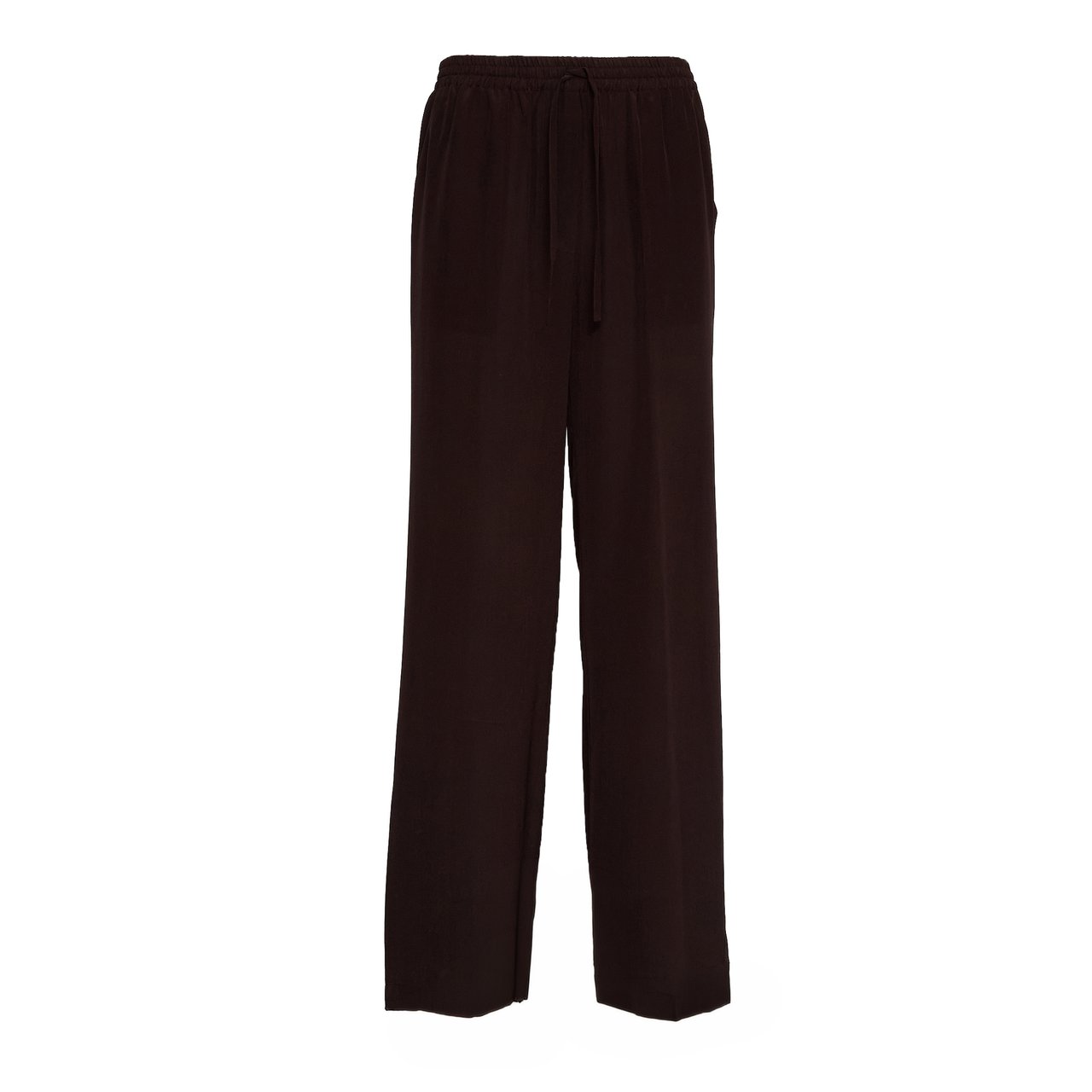 P.A.R.O.S.H. Sweet Crepe Wide-Leg Pants Zwart