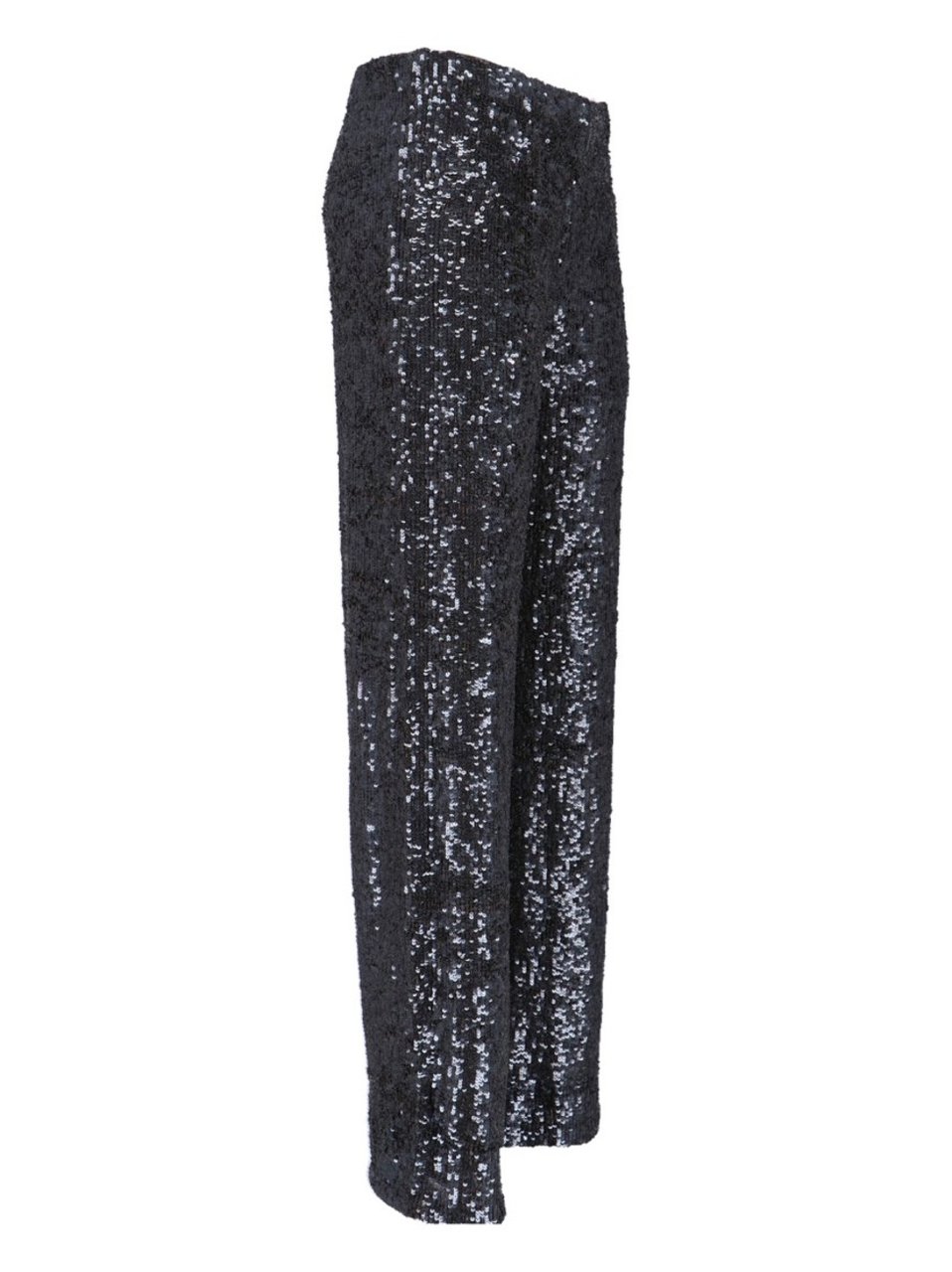 P.A.R.O.S.H. Straight-Leg Trousers With Sequined Surface Grijs