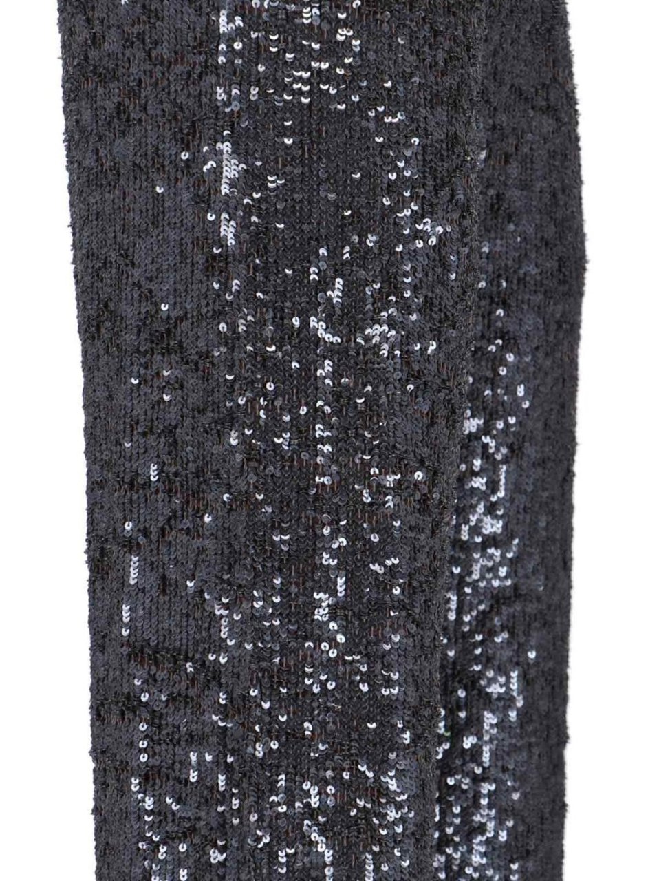 P.A.R.O.S.H. Straight-Leg Trousers With Sequined Surface Grijs