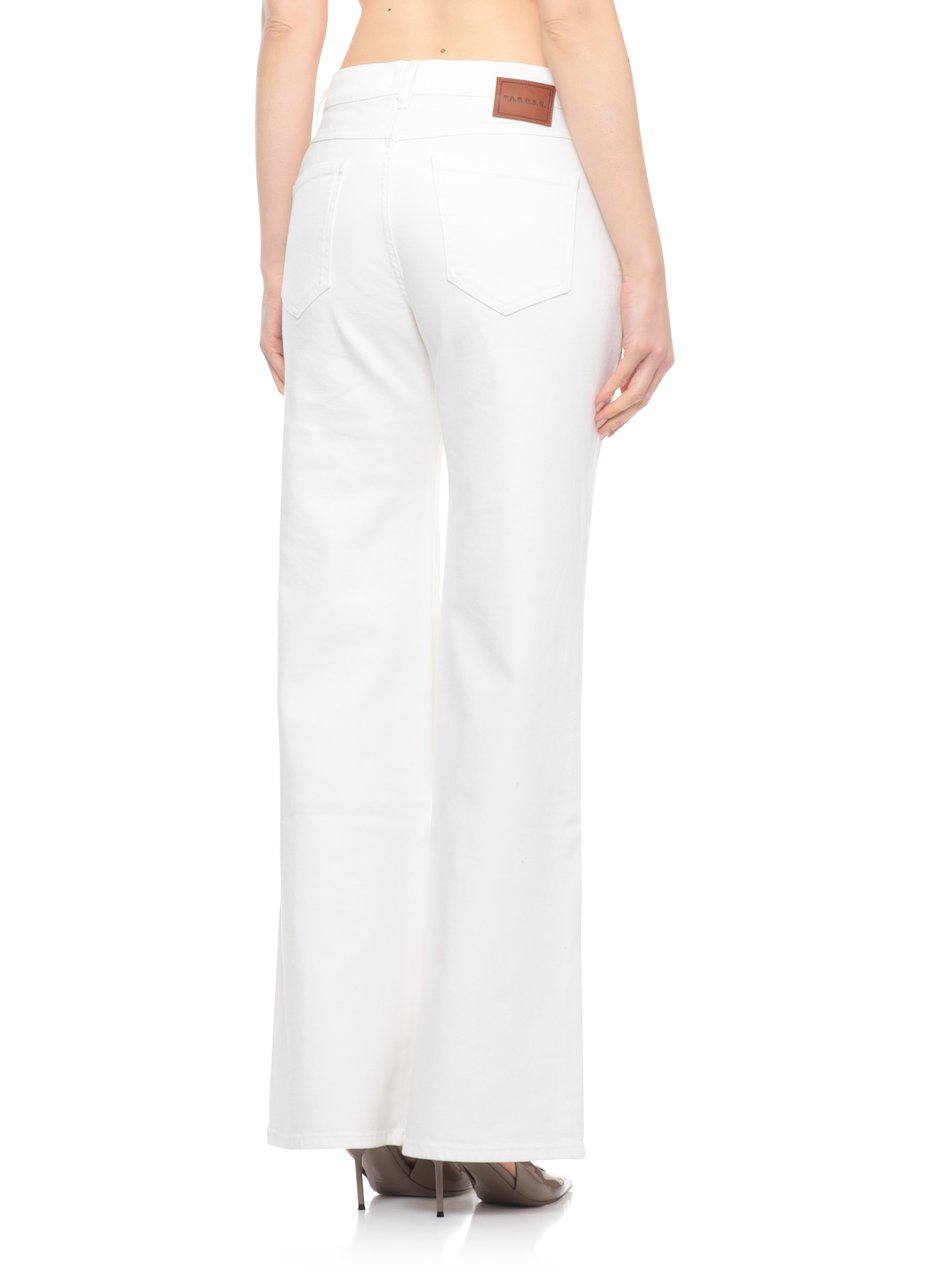 P.A.R.O.S.H. Jeans Ivory Wit